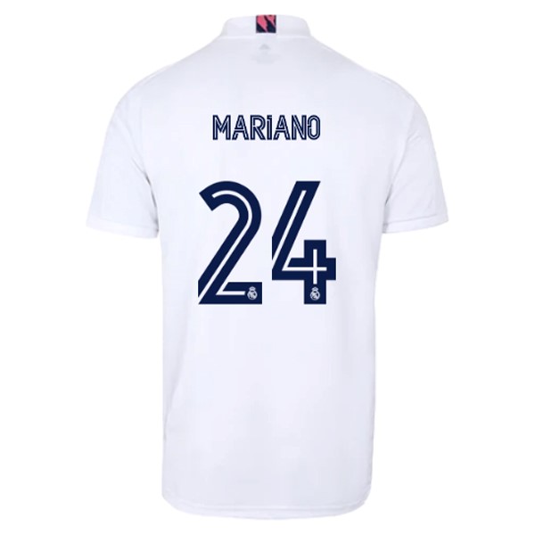 Maillot Football Real Madrid Domicile NO.24 Mariano 2020-21 Blanc
